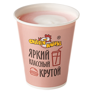 Коктейль молочный клубничный (300 мл) Коктейль молочный клубничный (300 мл)